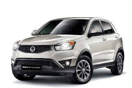Sondermodell Ssangyong Korando Crystal Plus