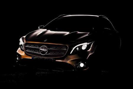 Mercedes GLA Facelift Teaser