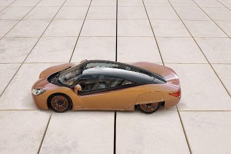 Der iChange ist wahlweise Einsitzer oder Transporter für bis zu drei Personen.