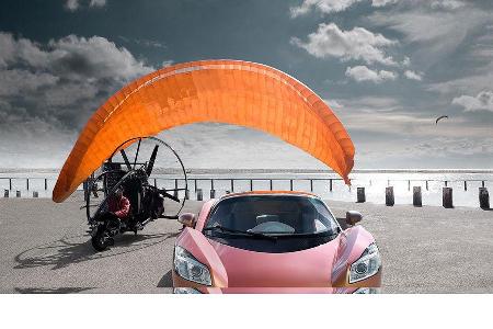 Getriebe und Antriebsstrang werden von umweltfreundlichen Schmierstoffen versorgt.