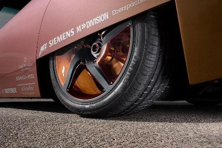 Aerodynamische Abdeckungen sollen den Luftwiderstand verringern.