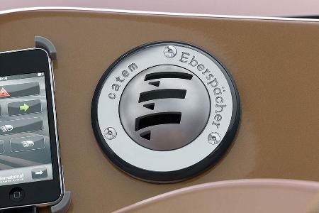 Die Heizung stammt von Eberspächer.