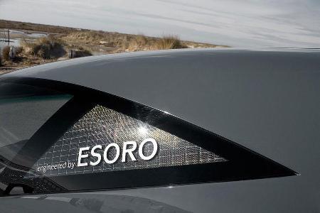 Solarzellen finden sich auch in den seitlichen Fenstern.