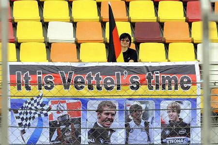 Der Youngster wurde von seinem Fanclub bereits erwartet.