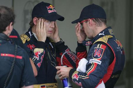 Die Fahrer wollten sich von der Politik nicht ablenken lassen: Nichts sehen - nichts hören lautete die Devise.