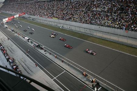 Dann ging es endlich los.