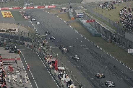 Wie an der Perlenkette gezogen ging es Runde für Runde dem Ende entgegen.