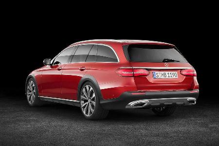 09/2016 Mercedes E-Klasse T-Modell All-Terrain Sperrfrist 21.9.2016 00.00 Uhr