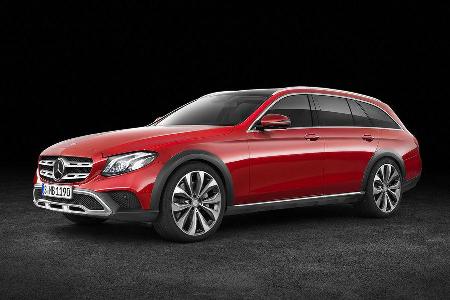 09/2016 Mercedes E-Klasse T-Modell All-Terrain Sperrfrist 21.9.2016 00.00 Uhr