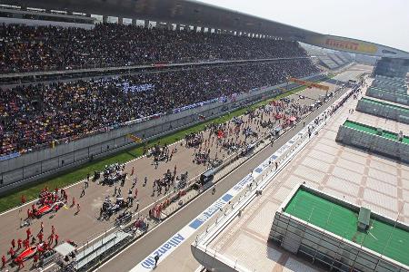 Start - Formel 1 - GP China 2015