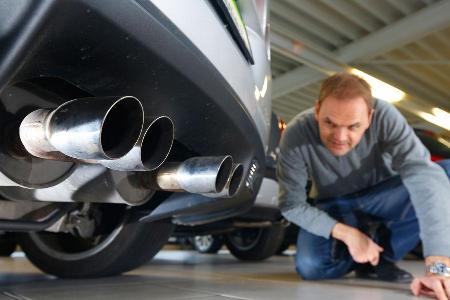 Corvette C6, Endrohre, Auspuff