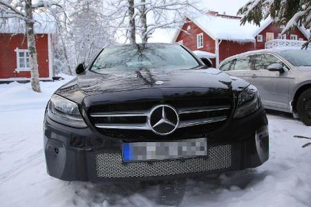 Erlkönig Mercedes C-Klasse