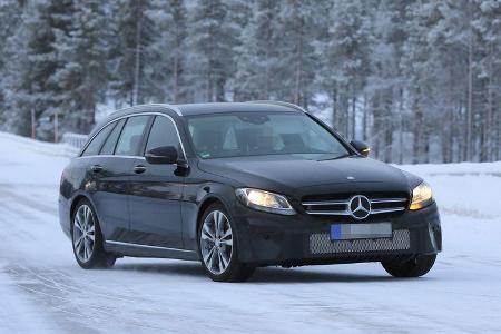 Erlkönig Mercedes C-Klasse