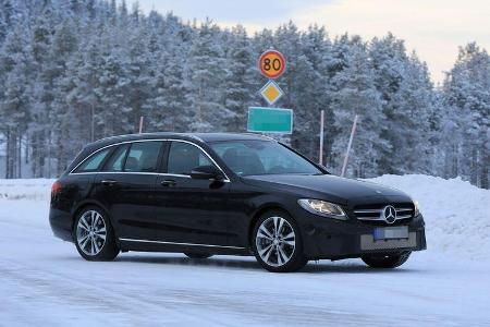 Erlkönig Mercedes C-Klasse