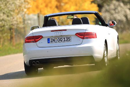 Audi A5 Cabrio 2.0 TDI, Heckansicht