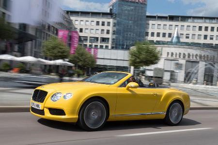 Bentley Continental GTC V8, Seitenansicht