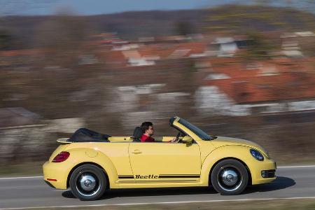 VW Beetle Cabrio 1.4 TSI, Seitenansicht