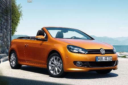 VW Golf Cabrio Modelljahr 2016