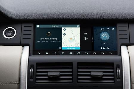 Land Rover Discovery Sport 2017 mit Tile-App
