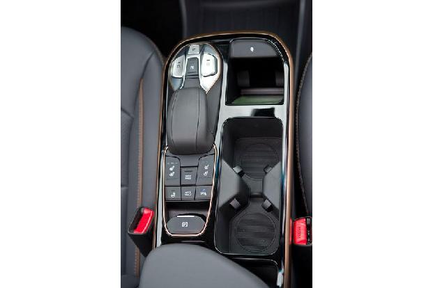 Hyundai Ioniq Electric, Mittelkonsole