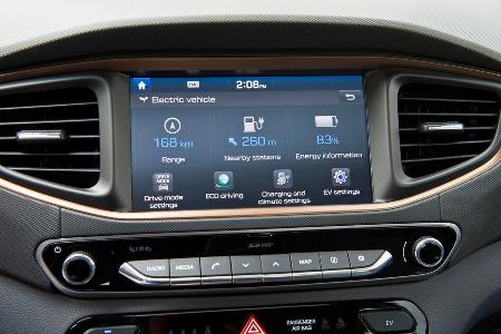 Hyundai Ioniq Electric, Anzeigeinstrumente