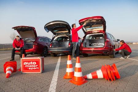 Ford Mondeo Turnier, Mazda 6 Kombi, Opel Insignia Sports Tourer