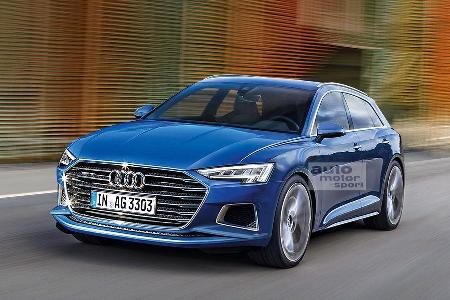 Audi A3 Facelift Retusche