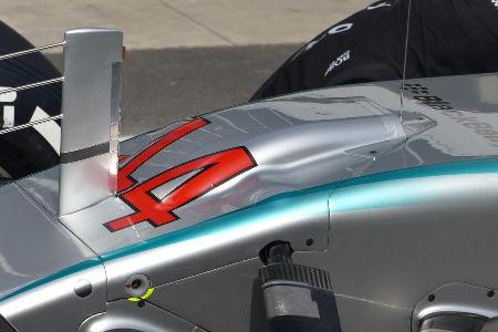 Mercedes - Technik - GP Brasilien 2015