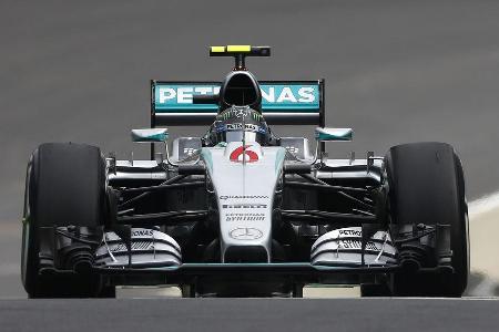 Mercedes - Technik - GP Brasilien 2015