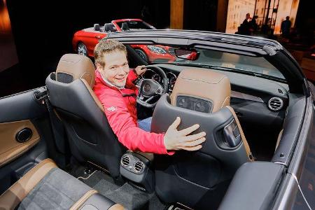 Mercedes C-Cabrio Sitzprobe Jochen Knecht