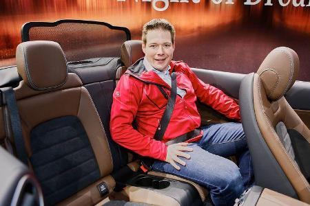Mercedes C-Cabrio Sitzprobe Jochen Knecht
