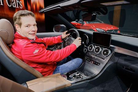 Mercedes C-Cabrio Sitzprobe Jochen Knecht