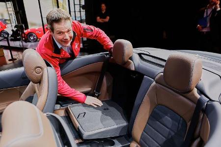 Mercedes C-Cabrio Sitzprobe Jochen Knecht
