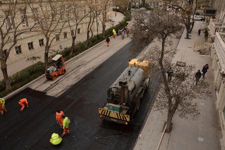 Bauarbeiten - Baku - GP Aserbaidschan 2016