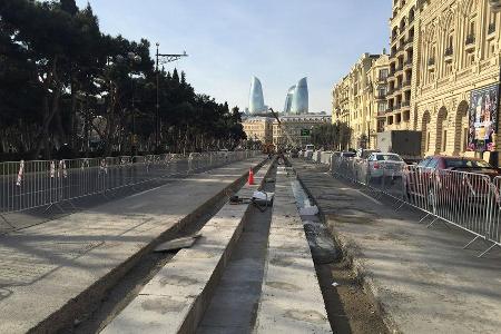 Formel 1 - Baku - Aserbaidschan - Strecke - 2016