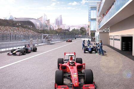 Strecke Baku - GP Aserbaidschan 2016