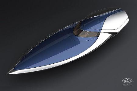 Bugatti Sang Bleu Yacht Concept, Yacht, Sportboot