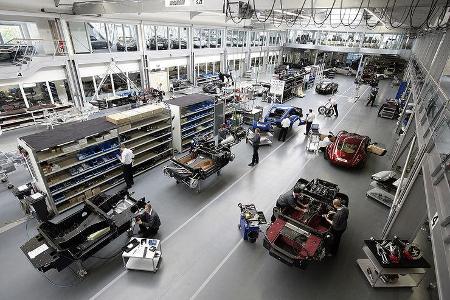 Wiesmann - Blick in die Montagehalle