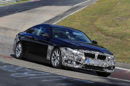 BMW 4er Coupé Facelift Erlkönig