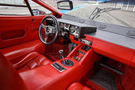 Lamborghini Countach 5000S, Innenraum