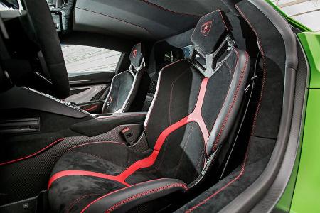 Lamborghini Aventador SVJ, Sitze
