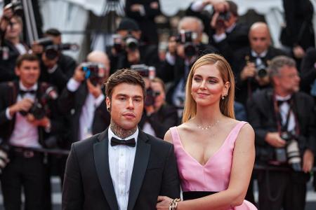 Auch die italienische Modebloggerin Chiara Ferragni (33) und ihr Ehemann Fedez (31) freuen sich über Nachwuchs, wie sie Anfa...