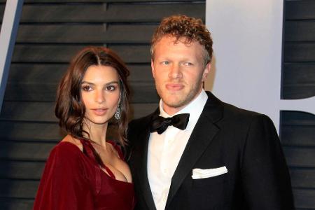 Emily Ratajkowski (29) und Ehemann Sebastian Bear-McClard (31) erwarten dieses Jahr zum ersten Mal Nachwuchs. Ende Oktober g...