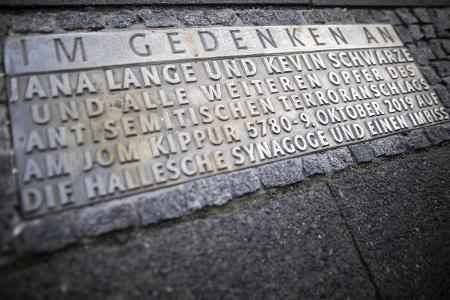 Halle Gedenktafel Kiez-Döner Terroranschlag Synagoge rechtsextrem