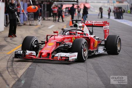 Ferrari - Halo - Cockpit-Schutz - Barcelona-Test - Formel 1