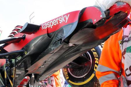 Ferrari - Unfall - Imola - 2021