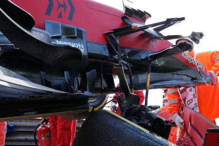 Ferrari - Unfall - Imola - 2021