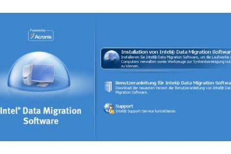 Wollen Sie von HDD auf SSD umziehen, lohnt sich ein Blick auf die Intel Data Migration Software. Mit wenigen Klicks ist die ...