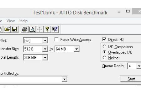 Der ATTO Disk Benchmark kann Festplatten oder Partitionen sowohl auf Fehler überprüfen als auch Benchmarks durchführen.