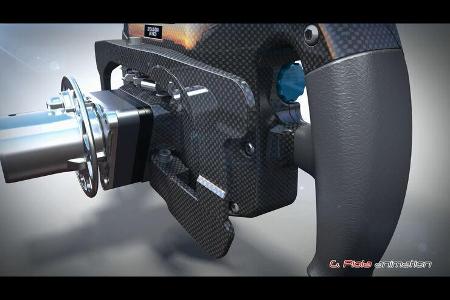 Mercedes Lenkrad 2014 - Nico Rosberg - Piola F1